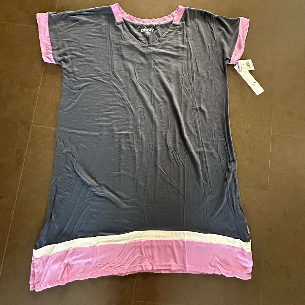 DKNY pajama nightgown size Large